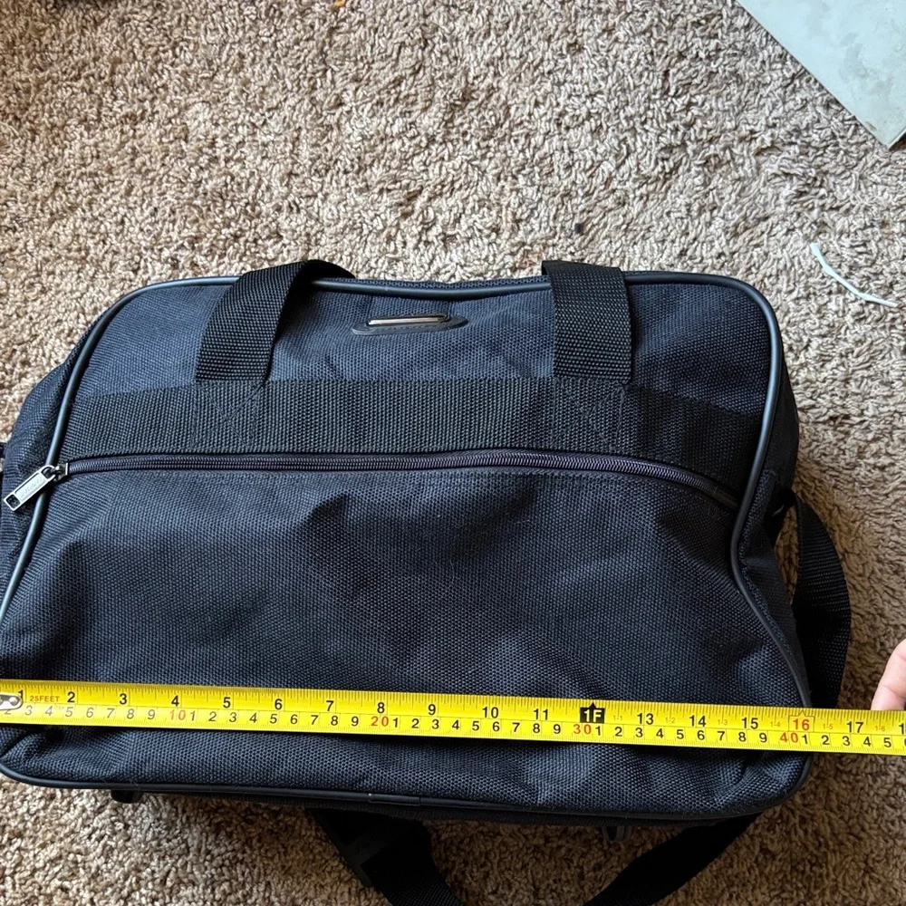 Vintage Jaguar carry-on luggage tote